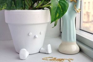 Petit cache-pot rigolo