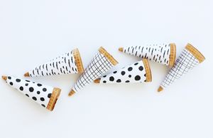 Cornets de glace chics