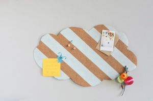 Panneau de liège nuage