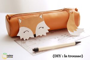 Trousse Renard pour rentrée futée