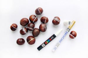 Marrons décorés